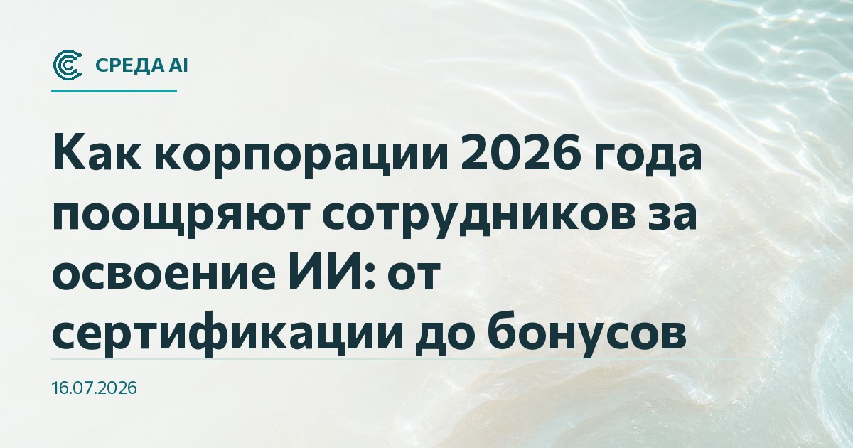 Как корпорации 2026 года поощряют сотрудников за освоение ИИ: от сертификации до бонусов