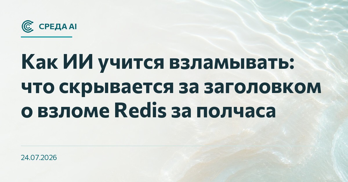 Как ИИ учится взламывать: что скрывается за заголовком о взломе Redis за полчаса