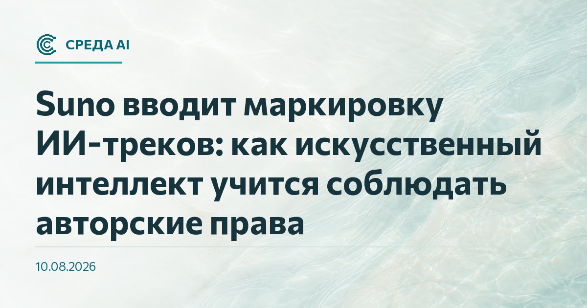 Suno вводит маркировку ИИ-треков: как искусственный интеллект учится соблюдать авторские права