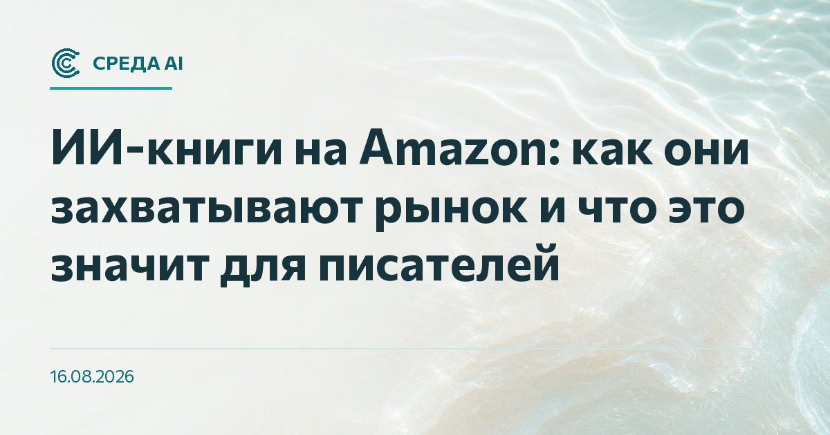 ИИ-книги на Amazon: как они захватывают рынок и что это значит для писателей